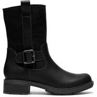 Clarks Hearth Black Mid Boot