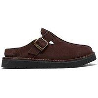 Clarks Solsbury Dark Brown Mule