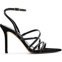 Aldo Solania Strappy Stiletto Heeled Sandals - Black