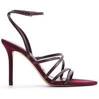 Aldo Solania Strappy Stiletto Heeled Sandals - Red