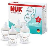 Nuk Perfect Match Feeding Bottles 150Ml 4 Pack