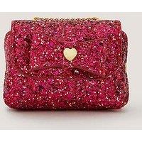 Monsoon Girls Super Glitz Mini Bag - Cherry