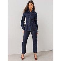 The Very Collection Women'S Straight Cigarette Jeans - Dark Wash