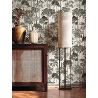 As Creation Cuba Palms Grey Non Woven Wallpaper