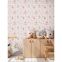 As Creation Lilly And Luis Princess Pink Cream Wallpaper