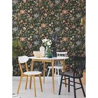 Holden Decor Curious Creatures Emerald Green Wallpaper