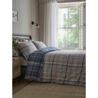 Dreams & Drapes Bennet Check Duvet Cover Set In Navy