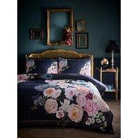 Laurence Llewelyn-Bowen Bouquet List Duvet Cover Set In Navy