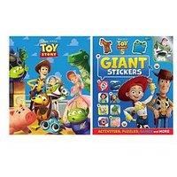 Disney Pixar Toy Story 5 Giant Stickers & Storybook 2 Book Bundle