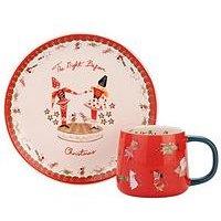 Cath Kidston Nutcracker Xmas Eve Mini Mug & Plate