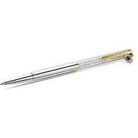 Swarovski Crystalline Ballpoint Pen, Evil Eye, Gold Tone, Mixed Metal Finish