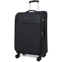 Rock Luggage Ember Black Medium Suitcase