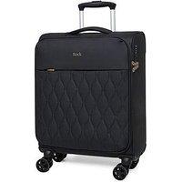 Rock Luggage Ember Black Cabin Suitcase
