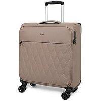 Rock Luggage Ember Mocha Plus Cabin Suitcase