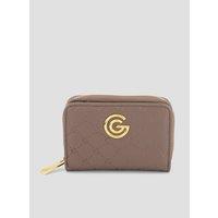 Gabriella G Designer Gabriella Gucci Chiara Grey Small Zip Wallet