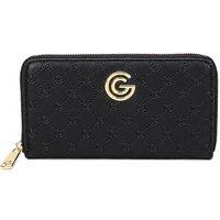 Gabriella G Designer Gabriella Gucci Irina Black Zip Wallet