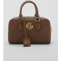 Gabriella G Designer Gabriella Gucci Monica Brown Bowling Bag