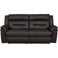 The Very Collection Lowen Faux Leather 3 Seater Manual Recliner Sofa