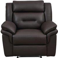 The Very Collection Lowen Faux Leather Manual Recliner Armchair