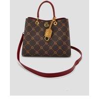 Gabriella G Designer Gabriella Gucci Sophie Bordeaux Handle Bag