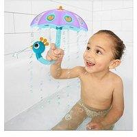 Yookidoo Fill 'N' Rain Peacock Umbrella- Purple