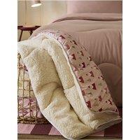 Night Lark Pink Santa 9 Tog Cosy Throw