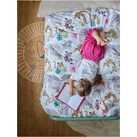 Night Lark Junior X Chester Zoo 10.5 Tog Coverless Duvet & Pillowcase Set - Party Animals