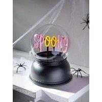 Festive 14Cm Bo Spooky Lit Globe