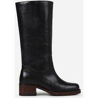 Bronx Ky-Ley Casual Block Heel Calf Boots - Black