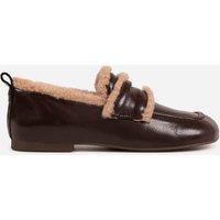 Bronx Jaxx-Ie Fur Lined Loafer - Brown