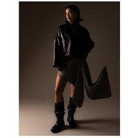Bronx New-Tough Biker High Boots - Black