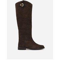 Bronx Fe-Lise Riding High Boots - Dark Brown