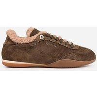 Bronx Park-Err Gum Sole Fur Trainers - Brown