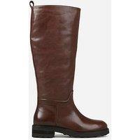 Bronx Ro-Wan Knee High Calf Boots - Brown