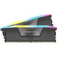 Corsair 64Gb Dual Channel Vengeance Rgb Ddr5 5600Mt/S Cl36 Memory Kit - Grey