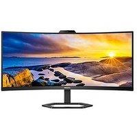 Philips 5000 Series 34E1C5600He/00 Widescreen Curved Monitor - 34In, Wqhd, Va, 100Hz, Black