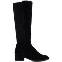 Dune London Tayla Knee High Boots - Black