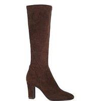 Dune London Simple Knee High Boots - Brown