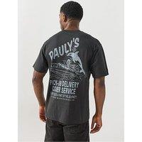 Vans Mens Pauly'S Delivery T-Shirt - Black