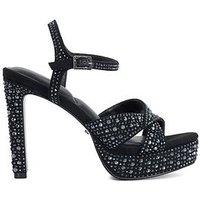 Dune London Mayve Heeled Sandals - Black