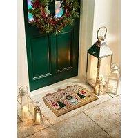 The Very Collection Gingerbread Cottage Doormat 45X75Cm
