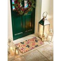 The Very Collection Ho Ho Ho Coir Doormat 45X75