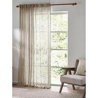 Yard Cirrus Tab Top Sheer Curtain Panel Linen