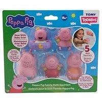 Peppa Pig Peppa & Family 5 Bath Squirters Bath Toy