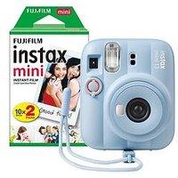 Fujifilm Instax Mini 13 Camera Inc 20 Shot Film Pack- Frost Blue