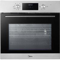 Midea Mbo65M90D2-Ss Multifunction Built In Single Oven - Stainless Steel - Oven Only