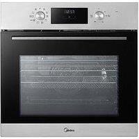 Midea Midea Mbo65M90D2-Ss Multifunction Built In Single Oven - Stainless Steel - Oven With Installation