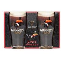 Guinness Toucan Pint Beer Glass Set - Pack Of 2