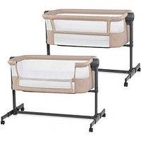 Kinderkraft Nestee Up 2 Bedside Crib (Co-Sleeper) Light Beige