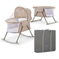 Kinderkraft Lovi Baby Cot/Cradle- Beige